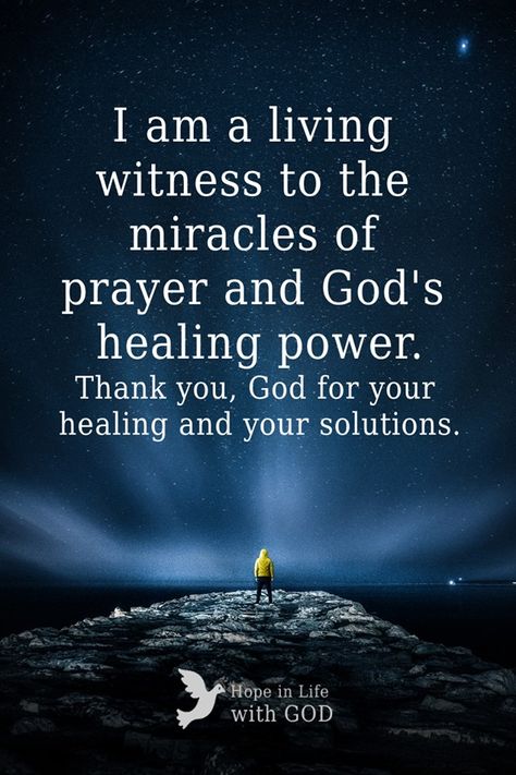 I am a living witness to the miracles of prayer & God's healing power. Thank you, God for your healing & your solutions. Thankful To God For Healing Quotes, Thanking God For Healing Quotes, Miracle Healing Prayers Faith, God's Healing Power Quotes, Thank You God For Healing Me, God Healing Quotes Recovery, God Healing Quotes Health, God Will Heal You, Gods Healing Quotes