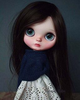 Happy weekend everyone! Just Léa #umamibaby | by umami_baby Brunette Blythe Doll, Brunette Blythe Doll Brown Eyes, Blythe Bebek, Blythe Dolls Brunette Blue Eyes, Blythe Dolls Black Hair Asian, Asian Blythe Doll, Big Eyes Doll, Doll Closet, Cute Girl Wallpaper