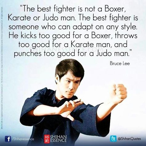 Martial Arts Quotes, Bruce Lee Martial Arts, Bruce Lee Quotes, Jeet Kune Do, Martial Arts Techniques, Pencak Silat, Ju Jitsu, Martial Arts Training, Warrior Quotes