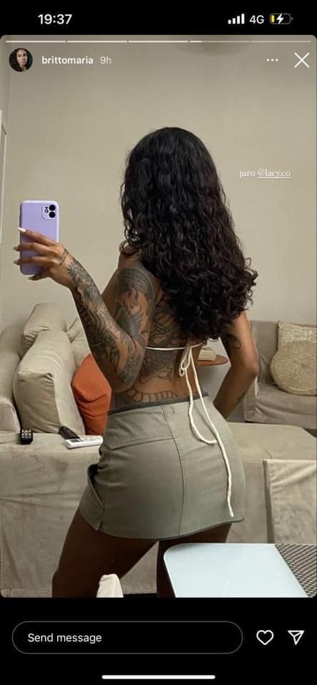 Erthal Aesthetic Wallpaper, Brazilian Tattoo, Evening Mini Dresses, Tattoos For Black Skin, Weird Tattoos, Discreet Tattoos, Cute Lazy Outfits, Fire Fits, Looks Street Style