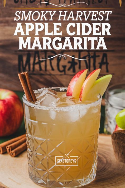 Smoky Harvest Apple Cider Margarita Recipe Cider Margarita Recipe, Apple Cider Margarita, Cider Margarita, Caramel Apple Desserts, Fall Recipes Pumpkin, Best Drink, Cocktail Drinks Alcoholic, Fall Recipes Healthy, Yummy Alcoholic Drinks