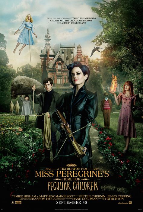 miss_peregrine's_home_for_peculiar_children 7/10 Peculiar Children Movie, Ben Shelton, Uzo Aduba, Lyrics English, Peregrine's Home For Peculiars, Helen Hunt, Miss Peregrines Home For Peculiar, Miss Peregrine, Peculiar Children