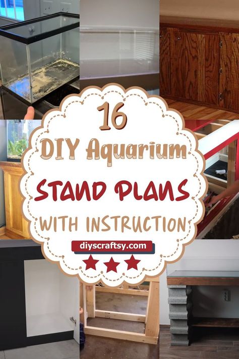 DIY Aquarium Stand Plans Diy 75 Gallon Fish Tank Stand, 75 Gallon Aquarium Stand Diy, Fish Tank Display, 40 Gallon Aquarium Stand, 120 Gallon Aquarium, 55 Gallon Aquarium Stand, 75 Gallon Aquarium Stand, Homemade Aquarium, 125 Gallon Aquarium