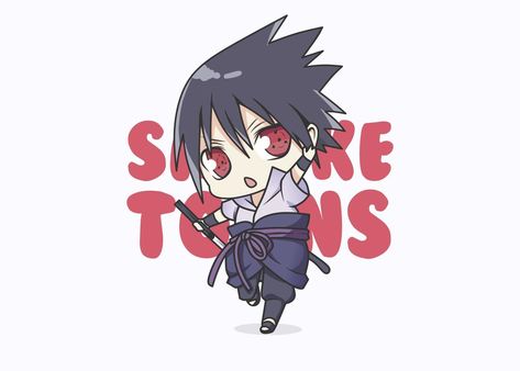 cute sasuke illustration, icon vector, flat cartoon style. Sasuke Illustration, Cute Sasuke, Best Icons, Cartoon Style, Cartoon Styles, Cute Drawings, Vector Free, Graffiti, Royalty Free