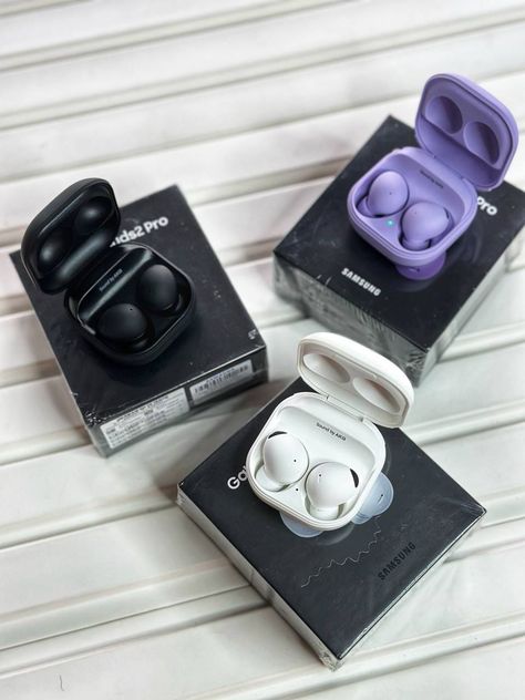 *FOR THE FIRST TIME EVER SAMSUNG GALAXY BUDS 2 PRO* 🔥 The Latest Buds By Samsung ❤️ The Samsung Galaxy Buds2 Pro are the seventh generation of Galaxy Buds true wireless earphones, and take on a completely new design with their bean-shaped shells. *Sound By AKG* 😍 *Premium Quality Buds* *Best Sound & Bass* *Amazing Battery Backup* *Comfortable & Stable* *Clear Call Quality* *Same Original Packaging* *Ergonomically Designed* *Premium touch sensors for controls* Box Includes : Extra Earbud... Samsung Galaxy Buds 2 Pro, Galaxy Buds 2 Pro, Galaxy Buds2 Pro, 2025 Wishlist, Air Bud, Seventh Generation, Samsung Galaxy Buds, Samsung S23, Battery Backup