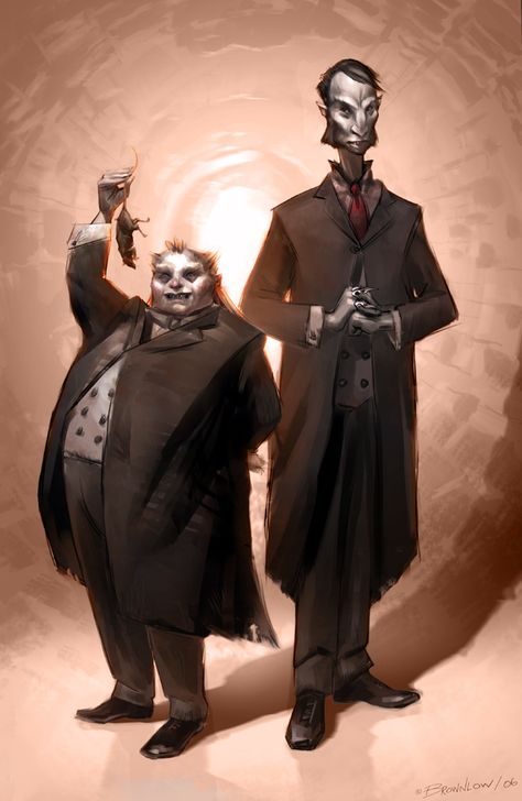 These are the bad guys from "Neverwhere", another Neil Gaiman book.  Creepy as hell, but fascinating as well.  See what I did there? Neil Gaiman Books, American Gods, World Of Darkness, Neil Gaiman, London Underground, Book Blogger, Urban Fantasy, Fan Book, Fantasy Artwork