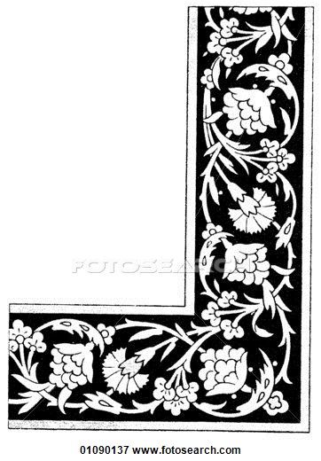 line art Persian Tile Panels (1500-1700) 3d Relief Art, Illustration Clip Art, Royalty Free Clipart, Free Clipart Images, Tile Panels, Islamic Art Pattern, Islamic Paintings, Stencil Patterns, Turkish Art