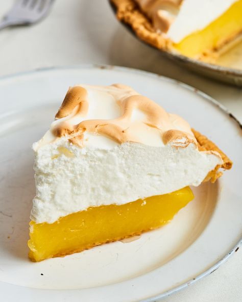 The Quick Trick for Making Impossibly Fluffy Meringue | Kitchn Lemon Meringue Pie Recipe, Leftover Pie, Meringue Pie Recipes, Meringue Recipe, Lemon Meringue Pie, Meringue Pie, Marshmallow Fluff, Lemon Meringue, Recipe Details