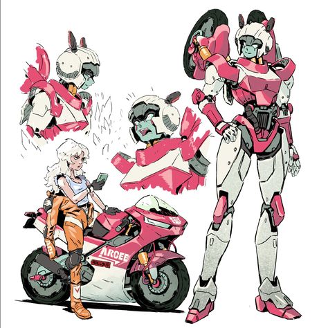 Transformers Drawing, Arcee Transformers, Transformers Art Design, Arte Nerd, Transformers Design, Transformers Comic, Arte Robot, Transformers Characters, Transformers Artwork