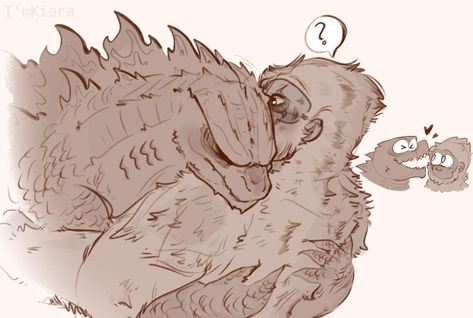 Godzilla X Mothra Fanart, King Kong Godzilla, Godzilla X Mothra, Godzilla And Kong, Godzilla Fanart, Godzilla X Kong, Monster Verse, Godzilla Funny, Kong Godzilla