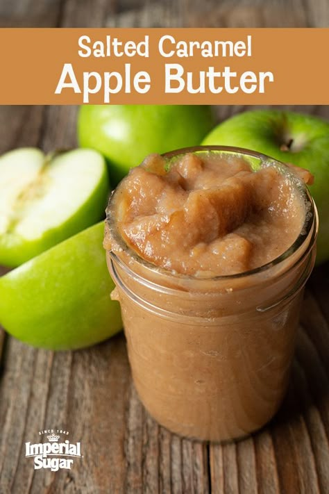 Hot Buttered Apple Sauce, Apple Butter Christmas Gift, Carmel Apple Butter Recipe, Salted Caramel Apple Butter For Canning, Caramel Pecan Apple Butter, Apple Butter Variations, Canning Apple Butter Recipe, Apple Butter Flavors, Apple Pie Butter