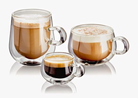 Glass Office, Cups Of Coffee, Cup Accessories, Glass Mugs, Double Wall Glass, Glass Coffee Cups, Enjoy Coffee, Glass Coffee Mugs, Insulated Cups