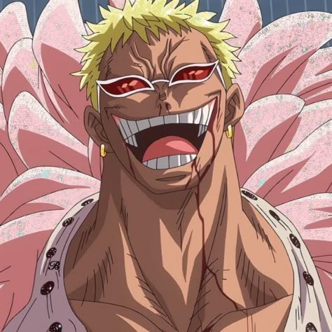 Don·quixote Doflamingo, Wano Country, Doflamingo Wallpaper, Donquixote Doflamingo, One Piece Tattoos, One Piece Cartoon, One Peice Anime, One Piece Images, One Piece Comic