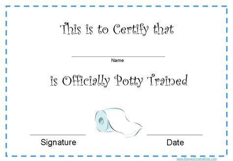 Potty Training Awards, Potty Training Certificate, Class Rules Poster, Potty Training Rewards, Starting Potty Training, Training Certificate, Potty Training Tips, Letter Of The Week, Award Certificates