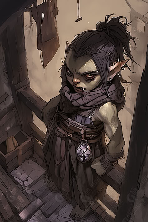 Goblin Wizard/Warlock/Sorceror Warhammer Fantasy Goblin, Gremlin Art Dnd, Hobgoblin Wizard, Goblin Fantasy Art, Goblin Sorcerer, Hobgoblin Dnd, Goblin Art Dnd, Goblin Warlock, Goblin Merchant