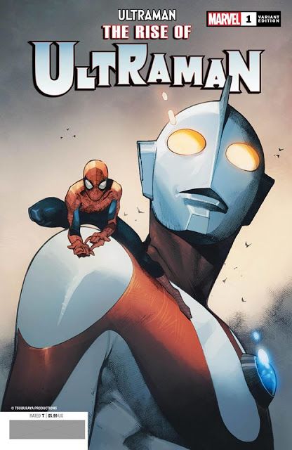 The Rise Of Ultraman # 1 Variant Covers Revealed - JEFusion Olivier Coipel, Ultra Man, Japanese Superheroes, Alex Ross, Kaiju Monsters, Marvel Entertainment, Mighty Morphin Power Rangers, Variant Covers, Marvel Vs