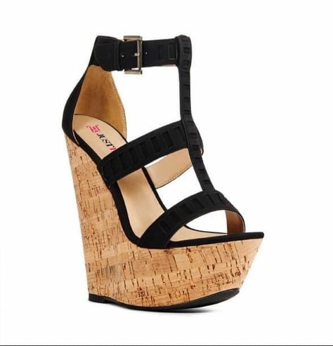 Cork Wedge, High Heels, Wedges, Heels