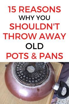 Upcycle Old Pots And Pans, Old Pots And Pans Repurpose, Repurposed Planter Ideas, Repurposed Diy Ideas, Old Pots And Pans, Dollar Tree Bathroom, Outdoor Decorations Ideas, High End Home Decor, Make A Bird Feeder