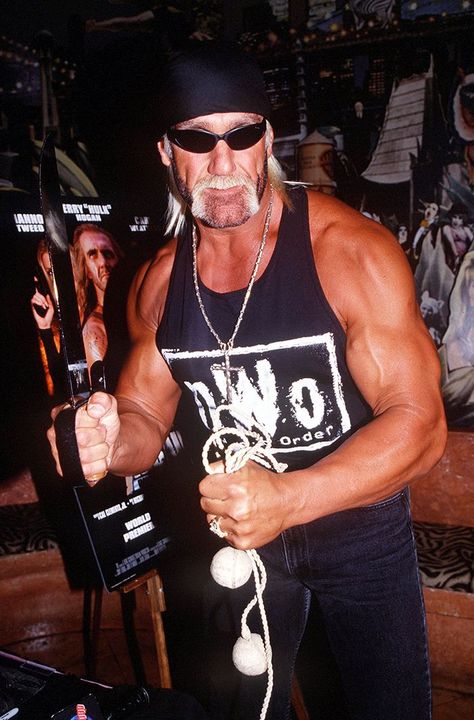 Hollywood Hulk Hogan, Wwe Hulk Hogan, Elvis 68 Comeback Special, World Championship Wrestling, Wrestling Stars, Wwe Legends, Vince Mcmahon, Pro Wrestler, Wrestling Superstars