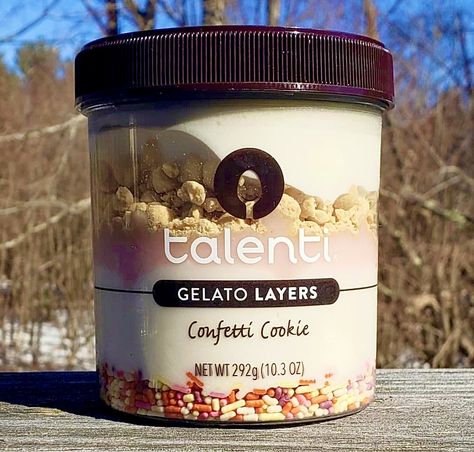 Talenti Gelato, Confetti Cookies, African Cooking, Food Aesthetics, Sweet Delights, Instagram Food, Frozen Food, Talenti Ice Cream, Chocolate Cookie