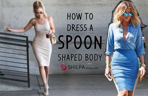 How to Dress for Spoon Body Type: Clothing and Fashion Tips Dress For Spoon Body Shape, Dressing Spoon Body Shape, Outfit Ideas For Spoon Body Shape, Spoon Shape Outfits, Long Waisted Fashion Tips, Dresses For Athletic Body Shape, Dressing For Curvy Figures, Modest Outfits For Curvy Body Type, Curvy Hips Outfits