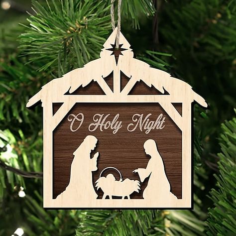 Christmas Doorway Decorations, Christmas Party Table Decorations, Jesus Decor, Wooden Nativity Sets, Nativity Scene Sets, Wooden Nativity, Christmas Tree Beads, Christmas Party Table, Nativity Ornaments