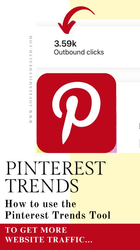 How to use the Pinterest Trends tool to get more website traffic! - Love. Family. Health. Trending Today On Pinterest, Pinterest Va, Computer Hacks, Pinterest Tutorials, Pinterest Affiliate, Pinterest Guide, Learn Pinterest, Pinterest Trends, Airbnb Promotion