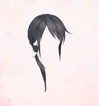 Side Ponytail Drawing, Low Ponytail Drawing, Najma Viper, Viking Face Paint, Character Hairstyles, Ponytail Drawing, Cyberpunk Design, Side Ponytail, Low Ponytail