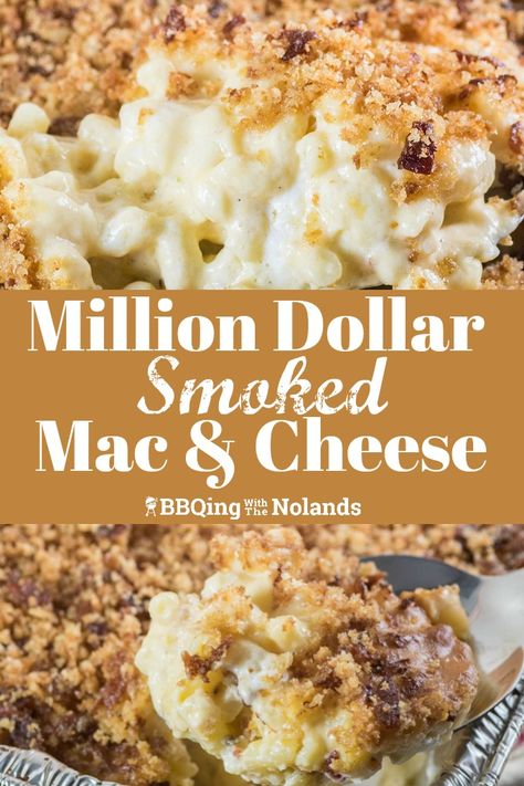 Mac And Cheese Recipe Smoked, Smoked Mac N Cheese Recipe, Smoker Grill Recipes, Traeger Cooking, Pellet Smoker Recipes, Smoked Mac And Cheese, Traeger Grill Recipes, Smoked Food, Pellet Grill Recipes