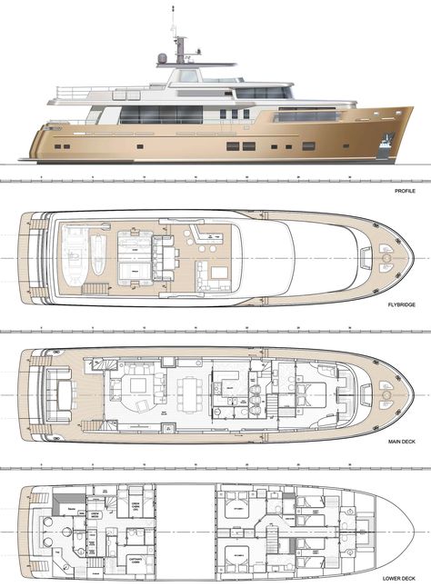 Yacht Layout, San Lorenzo Yacht, Sea Restaurant, Yacht Flooring, Trawler Boats, Luxury Yacht Interior, Yacht Luxury, Boat Navigation, Sailboat Interior