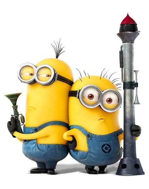 Despicable Me - Dave (Chris Renaud) is an intelligent minion who is kind, caring, and funny. "Bazooka Dave" loves rockets and missiles. He hates waiting Minion Rock, Amor Minions, 3 Minions, Minions 2, Minion Mayhem, Despicable Minions, Minion Banana, Minion Pictures, Minions Love