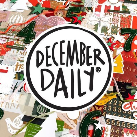 December Daily®️ (@decemberdaily) • Instagram photos and videos Ali Edwards Design, Ali Edwards, Die Cut Paper, Page Protectors, Number Stickers, Good Cheer, December Daily, Travel Collection, Metal Crafts