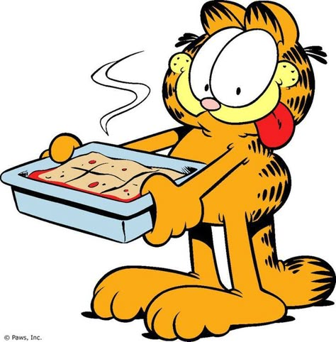 Skillet Lasagna Garfield Lasagna, Garfield Quotes, Garfield Wallpaper, Garfield Pictures, Garfield Images, Garfield The Cat, Garfield Christmas, Garfield Cartoon, Garfield Cat