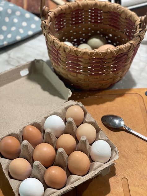 How To Peel Farm Fresh Eggs Applewood Bacon, Creamy Eggs, How To Make Bacon, Creamy Coleslaw, Farm Eggs, Farm Fresh Eggs, Egg Salad, Fresh Eggs, Hard Boiled Eggs