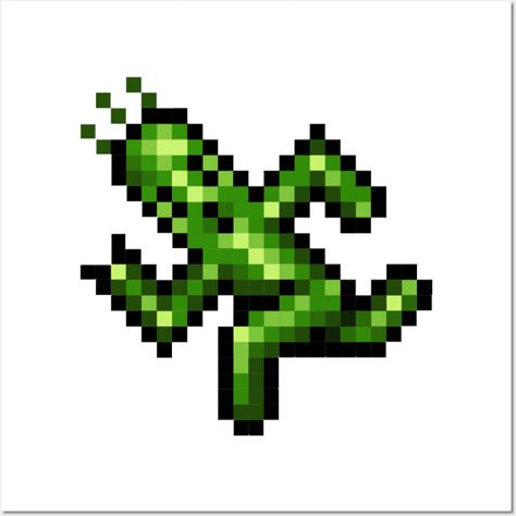 Final Fantasy Cactuar Sprite - Finalfantasy - Posters and Art Prints | TeePublic Final Fantasy Pixel Art, Perler Bead Patterns, Phone Case Stickers, Case Stickers, Final Fantasy, Pixel Art, Print Design, Art Prints, Drawings