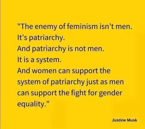 The enemy of women is patriarchy Bell Hooks, Women Feminism, Feminism Equality, Racial Equality, Intersectional Feminism, Gender Equality, Truth Quotes, Women's Rights, Equal Rights