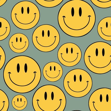 Smile Illustration Face, Smile Pattern Wallpaper, Melty Smiley Face Wallpaper, Happy Smiley Face So Cute, Background Images Smiley Face, Kawaii Smile, Smile Vector, Smiling Emoji, Pink Pusheen