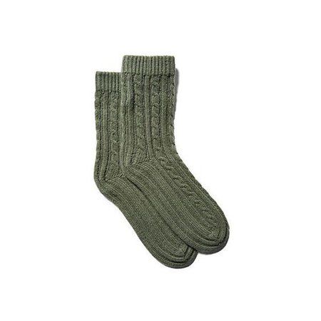 Socks Png, Cable Socks, Green Png, Cable Knit Socks, Loden Green, Moodboard Pngs, Green Socks, Dr Shoes, Cashmere Socks