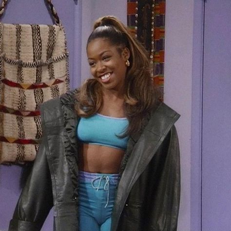 90s Black Culture Aesthetic, 90s High Fashion, Tichina Arnold, Black Sitcoms, Black 90s Fashion, 90s Sitcoms, I Love Being Black, 90s Inspired Outfits, Black Actresses