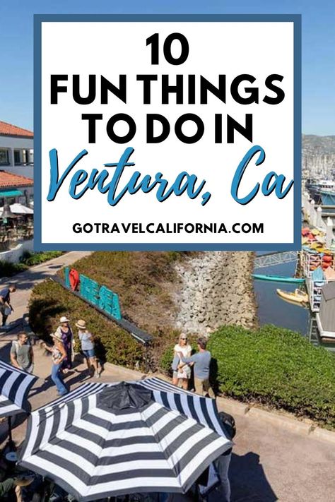 Immerse yourself in the vibrant culture and natural beauty of Ventura with these fun and exciting activities that showcase the best of this coastal city. #VenturaActivities #CaliforniaAdventures Things To Do In Ventura California, California Cities, Ventura California, Coastal City, California City, Coastal Cities, California Dreaming, San Luis Obispo, Vacation Ideas