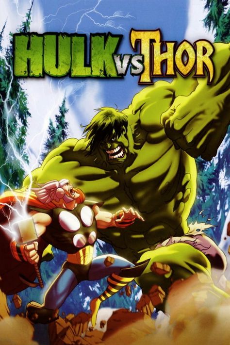 Hulk Vs Thor, Thor Film, Mystery Island, Marvel Comics Funny, Lego Marvel's Avengers, Marvel Animation, The Mighty Thor, The Incredible Hulk, Bruce Timm