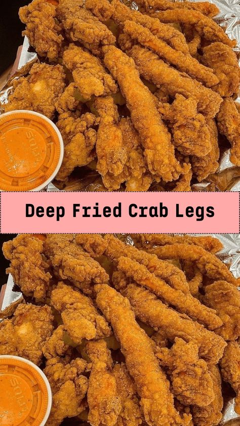 Fried Crab Legs, Fried Crab, Crab Legs Recipe, Seafood Boil Recipes, King Crab Legs, Grilled Shrimp Recipes, Saltine Crackers, Lobster Recipes, Seafood Appetizers