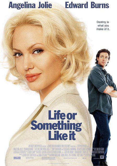 Life Or Something Like It, Angelina Jolie Movies, Comedy Movies Posters, Stockard Channing, Romcom Movies, Girly Movies, Christian Kane, Romantic Comedy Movies, Martin Freeman