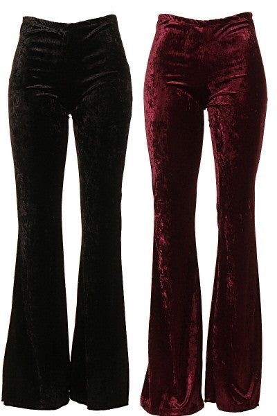 Velvet Bell Bottoms, Hippie Pants, Black Boho, Boho Pants, Swaggy Outfits, Boutique Accessories, Mode Inspo, Goth Outfits, Dream Clothes