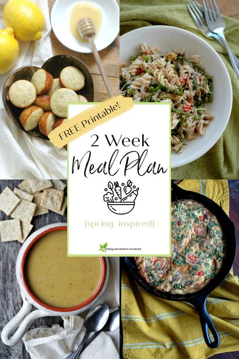 Nourishing 2 Week Meal Plan {Spring Inspired Part 1} Nourishing Traditions Recipes Dinners, Wapf Meal Plan, Weston Price Meal Plan, Ancestral Meal Plan, Nourishing Lunch Ideas, Nourishing Traditions Meal Plan, Weston A Price Meal Plan, Nutrient Dense Meal Plan, Ancestral Diet Recipes