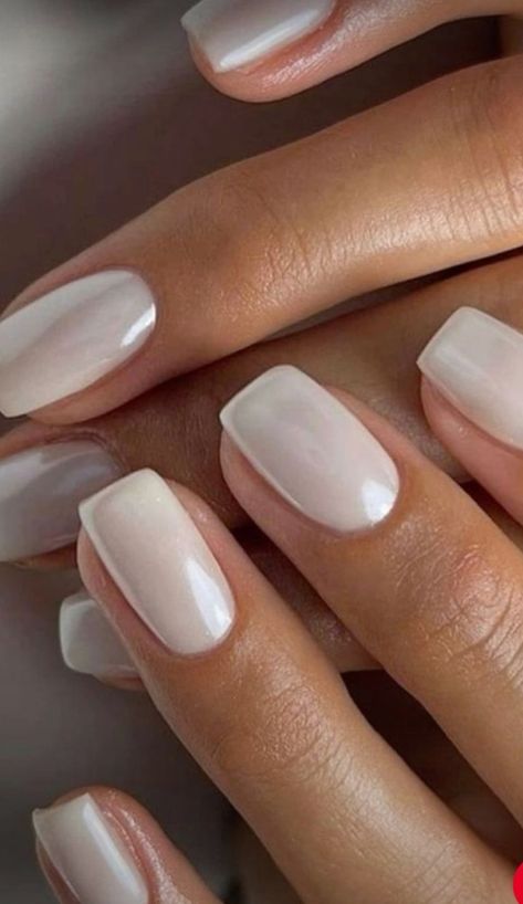 Cute Gel Nails, Bride Nails, Neutral Nails, Elegant Nails, Classy Nails, Fire Nails, Chic Nails, Short Acrylic Nails, Manicure E Pedicure