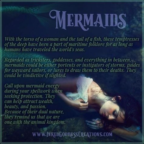 Sea Magick, Sea Witchcraft, Water Magick, Mermaid Spells, Mermaid Water, Mermaid Quotes, Magical Beings, Water Witch, Mermaid Magic