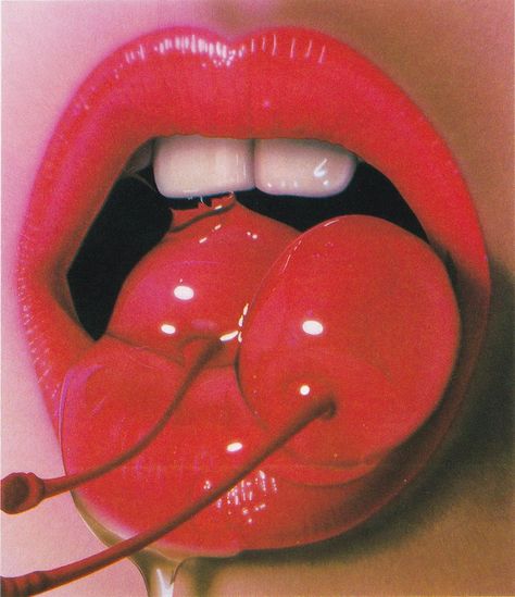 @cloudprayer on Instagram: “Yosuke Onishi, 1983 #80s #airbrush #vintage #retro #illustration #design” Lips