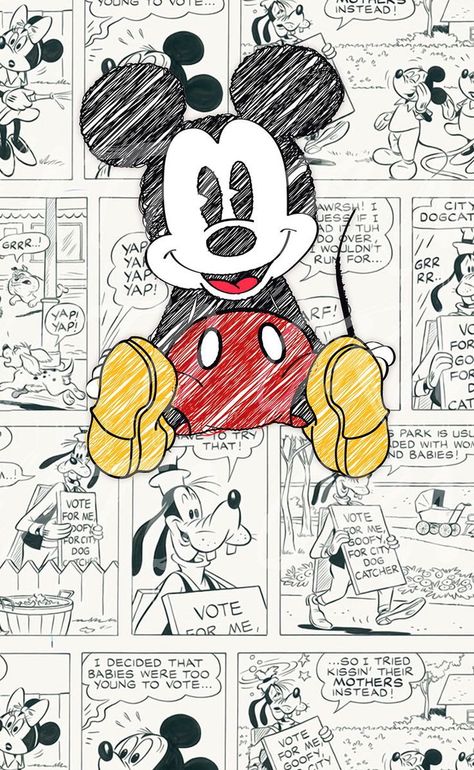 Iwatch Wallpapers, Eddie Printer, Mickey Mouse Wallpaper Iphone, Scrapbook Disney, Mickey Mouse Pictures, Mickey Mouse Art, Disney 100, Mickey Mouse Wallpaper, Disney Vintage