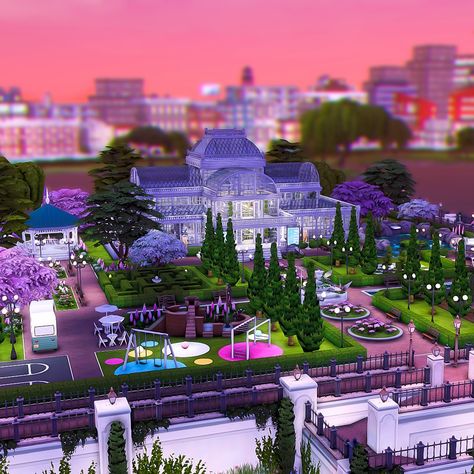 Sims 4 San Myshuno Builds, Sims 4 San Myshuno Park, Sims 4 San Myshuno Lots, Sims 4 Botanical Garden, Sims 4 Venues, Sims 4 San Myshuno, Sims 4 Park, Penthouse Garden, Sims Lots